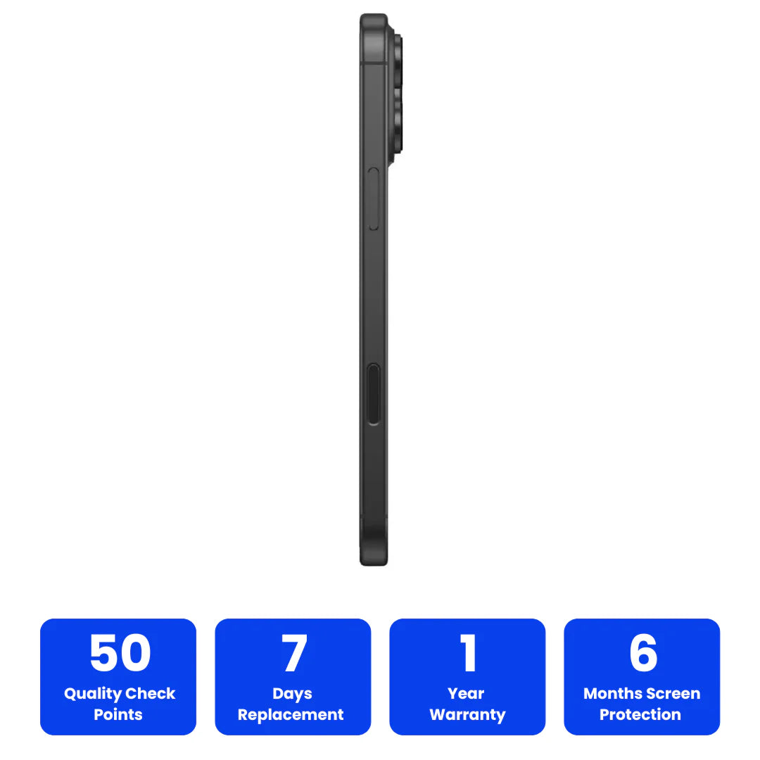16 Pro Max Black - 100% Premium iOS Lookalike | Brand New Condition