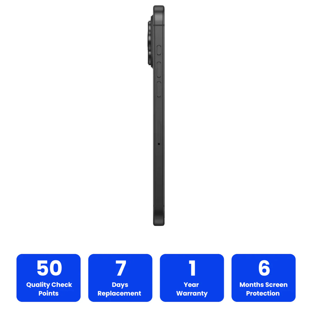 16 Pro Max Black - 100% Premium iOS Lookalike | Brand New Condition